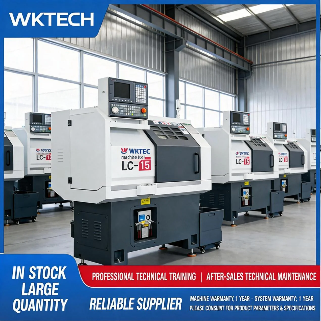 LC-15 Compact/Mini CNC Lathe – Two-Axis Gang-Tool Machine for Stainless Steel Machining